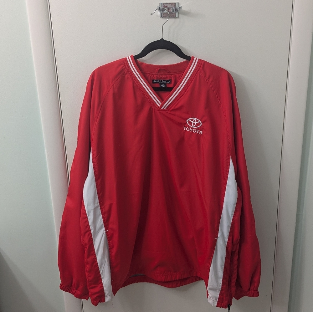 Toyota Men's Red Lightweight Jacket - Picture 7 of 7